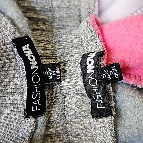 Fashion Nova Written With Love Colorblock Sweatsuit With Pockets Size S - Picture 14 of 17